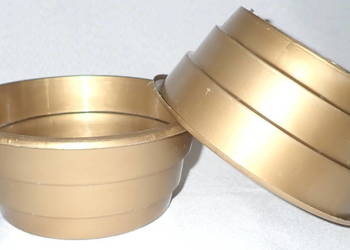 Miski 18 cm ZŁOTE na stroiki  do kompozycji donice M18PT