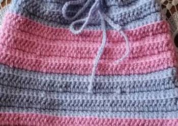 Woreczek na szydełku