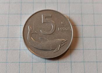 5 LIRÓW 1953 ROK - WŁOCHY