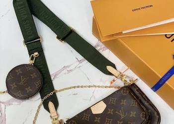 Torebka listonoszka Louis Vuitton Multi Pochette 3w1 monogram khaki