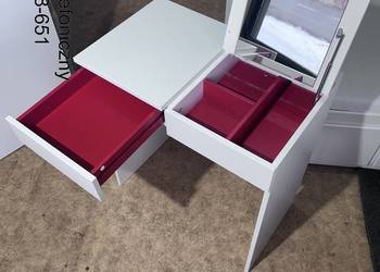 Toaletka IKEA BRIMNES z lustrem , biała z szufladkami Transport