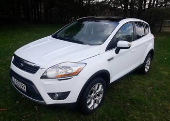 Ford Kuga z 2008 roku, z panoramą w białym kolorze!