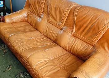 Sofa że skóry
