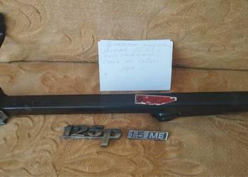 FIAT 125p ORYGINALNY LEWAREK ORAZ EMBLEMATY EMBLEMAT ZNACZEK