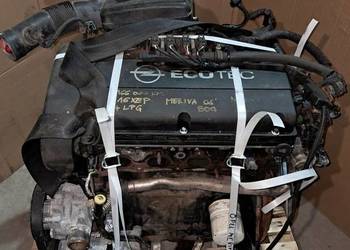 SILNIK KOMPLETNY Z16XEP 1,6 16V opel astra mervia zafira gwarancja
