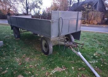 Przyczepa dwuosiowa wóz