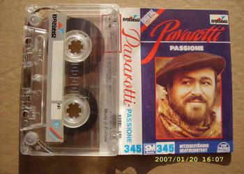Klasyka ,kaseta ; PAVAROTTI--PASSIONE.