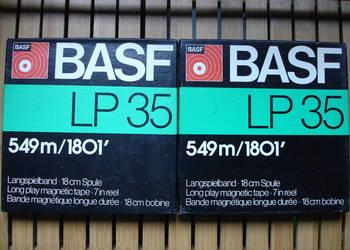 Taśma szpulowa BASF-AGFA - 18cm
