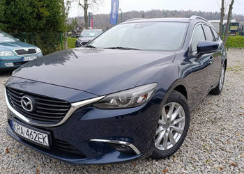 Mazda 6 2.0 Bezwypadkowa ,Nawigacja ,Grzane fotele ,lakier perła III (2012…
