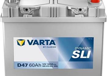 Akumulator 60Ah 540A EN VARTA Blue Dynamic D47 P+ Japan