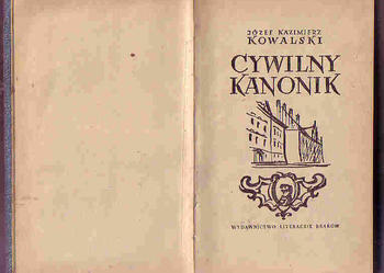 (4270) CYWILNY KANONIK – JÓZEF KAZIMIERZ KOWALSKII