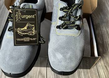 Buty Robocze URGENT 205 S1 Półbuty Z Podnoskiem Zamszowe Skórzane BHP r. 42