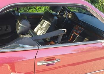 Mercedes W124 220 CE Coupe | Czarna Skóra | Klimatyzacja | Lakier Fabryka