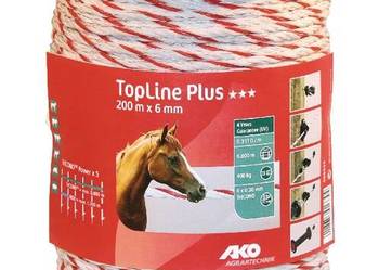 Linka ogrodzeniowa Top Line Plus, 6 mm 400 m AKO 449531