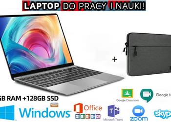 NOWY Laptop do nauki Teclast 14,3" 8Gb 128 SSD Teams WIN10