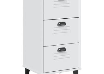 Szafka nocna VIKEN biała materiał drewnopochodny WM-374917