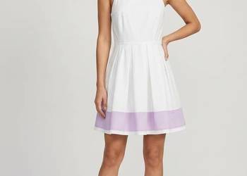 Nowa sukienka Bik Bok XS 34 halter koktajlowa wizytowa odkryte ramiona