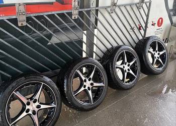 Koła Felgi 5x112 Aluett 17 cali opony lato audi vag skoda bmw mini