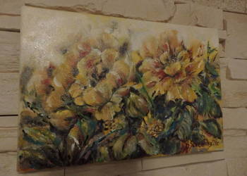 Obraz olejny DWIE MYŚLI