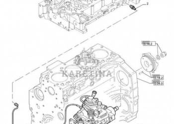 New Holland T6010 Regenerowana pompa paliwowa wtryskowa 2855962R