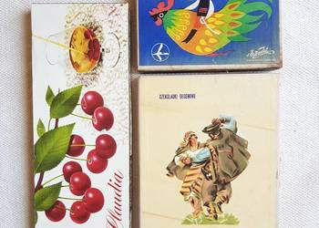 Wedel stare pudełka PLL LOT 3 szt.