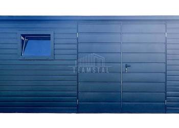 Schowek - domek ogrodowy 4,5x2m brama dwuskrzydłowa okno dach TS1156