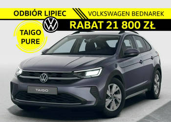 Volkswagen Taigo Nowa wersja Pure! 1.0 TSI 116 KM DSG