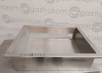Element do zabudowy nierdzewny 72x59x18,5