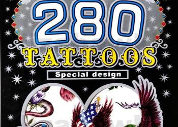 Zestaw Tatuaży Tatuaże Tymczasowe Zmywalne Tattoos set 14L