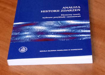 Analiza historii zdarzeń Elementy teorii, wybrane przykłady