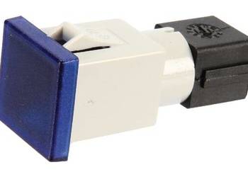 Kontrolka kwadratowa, 12/24V niebieska przykręcana 22.5x22.5 mm Cobo 09452…