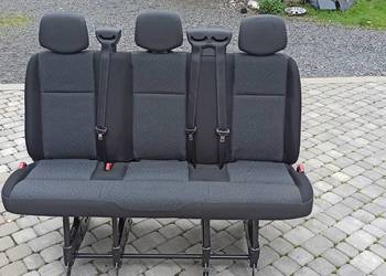 Fotele Renault Master Opel Movano B Nissan NV400 Kanapa drugi rząd trzeci