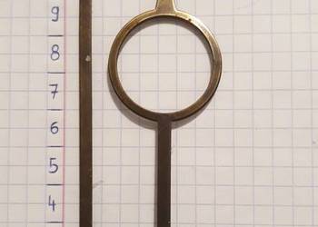 80 Wskazówki zegara komplet mosiądz 1,8x1,8 3,9mm
