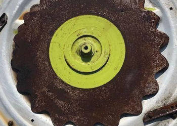 Claas RU 450 - Koło Zgarniająca