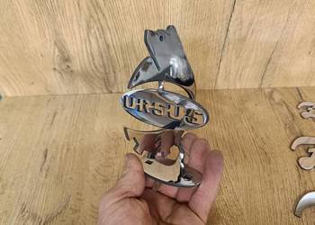 Emblematy nierdzewne Ursus C360 C330 Turbo podkowa niedźwiedź 4x4 C355 C335