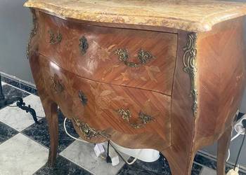 Komoda Boulle Brzuchatka - Blat Marmur