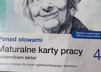 Polski ponad słowami maturalne karty pracy księgarnia Praga