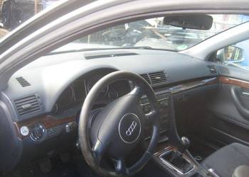 audi a4 b6 małysz 01-04r deska rozdzielcza konsola airbag pasy bezpieczeńs…