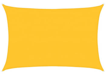Żagiel przeciwsłoneczny 160 g/m² żółty 4x5 m HDPE WM-311573