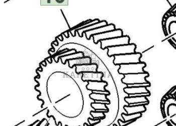John Deere 6115R Koło Zębate Pośrednie L168385