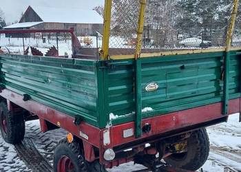 Rozrzutnik obornika dwuosiowy