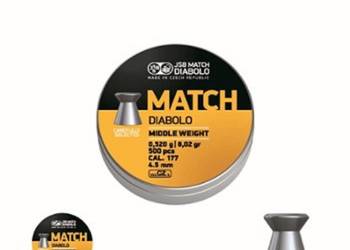 Diabolo JSB MATCH Middle kal.4,52/500 Diabolo JSB MATCH Middle kal.4,52/500