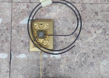 804 Gong spiralny starego zegara ściennego Gb Becker Gloria
