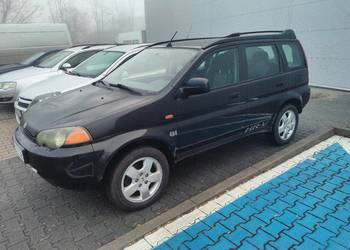 Honda HR V 2001 5 drzwi automat 4x4 benzyna 1.6 gaz LPG czarna klima hak