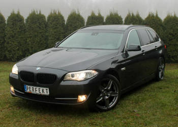 BMW 520 F10 F11 2.0 D 184 KM Automat BIXENON Skóra DUŻA Nawigacja SERWIS !…