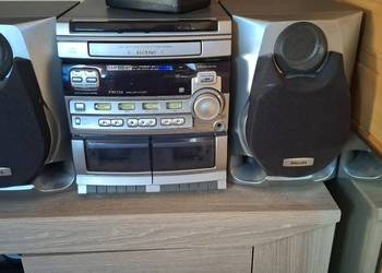 Wieża Philips Fw326 + kolumny W-wa