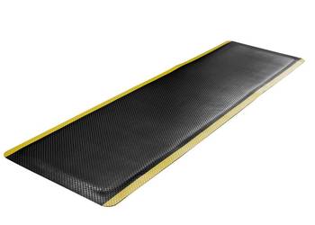 Przemysłowa mata antyzmęczeniowa (czarno-żółta, 85 x 285 cm)