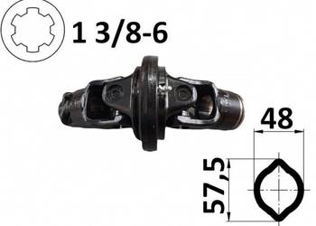 Przegub homokinetyczny na rurę 48x57,5, G6 Smart Line Black