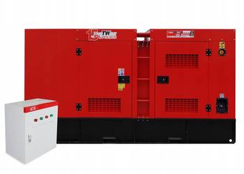 AGREGAT GENERATOR PRĄDOTWÓRCZY WYCISZON 250KVA ATS