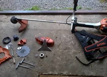 Kosa Spalinowa Stihl FS460 profesionalna, wraz z dodatkowym osprzętem